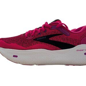 Brooks Ghost Max Running Shoes Women’s Size 8.5 Pink Glow White Running Sneakers